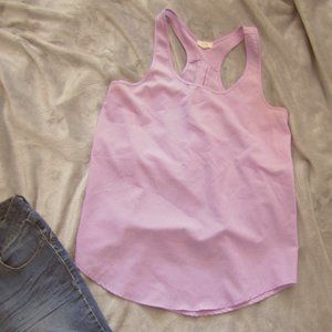 E & M Lavender Blouse